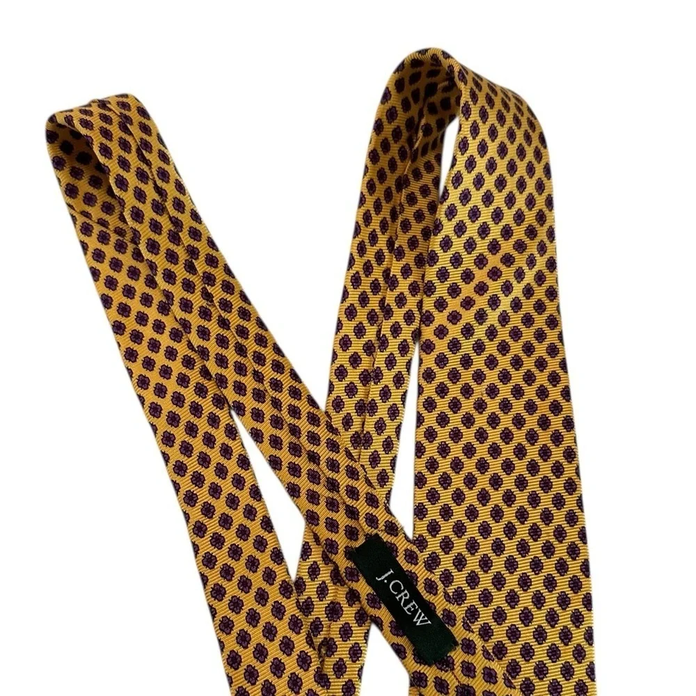J. Crew English Silk Men's Neck Tie Size 3.5 x 57